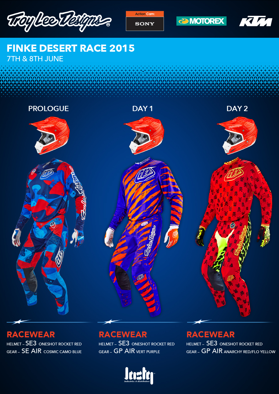 Troy Lee Designs | 2015 Finke Desert Race